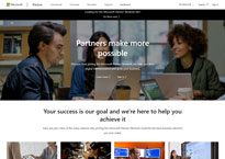 Micorosoft Partner Center website