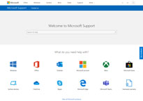 Micorosoft Support website